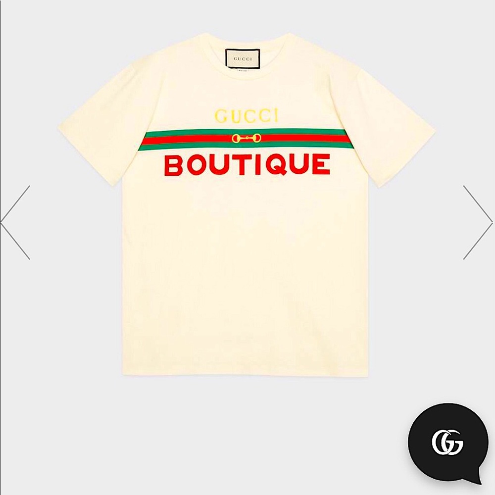Gucci Boutique oversized t-shirt
